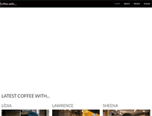 Tablet Screenshot of coffee-with.com